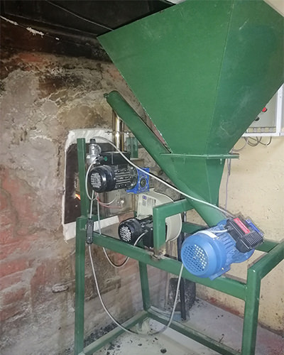 Conversión de horno panadero a pellet en Quinta Tilcoco